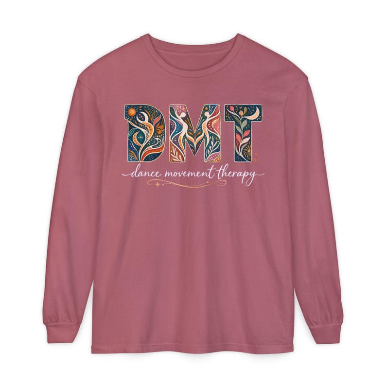Dance Movement Therapy (DMT) Elemental Movement - Long Sleeve Tee image 6