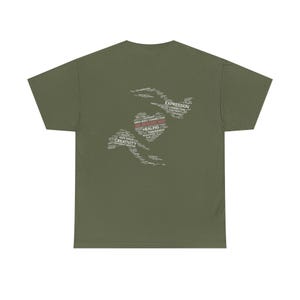 Camiseta con la definición de danza/terapia del movimiento (blanco y negro) imagen 20