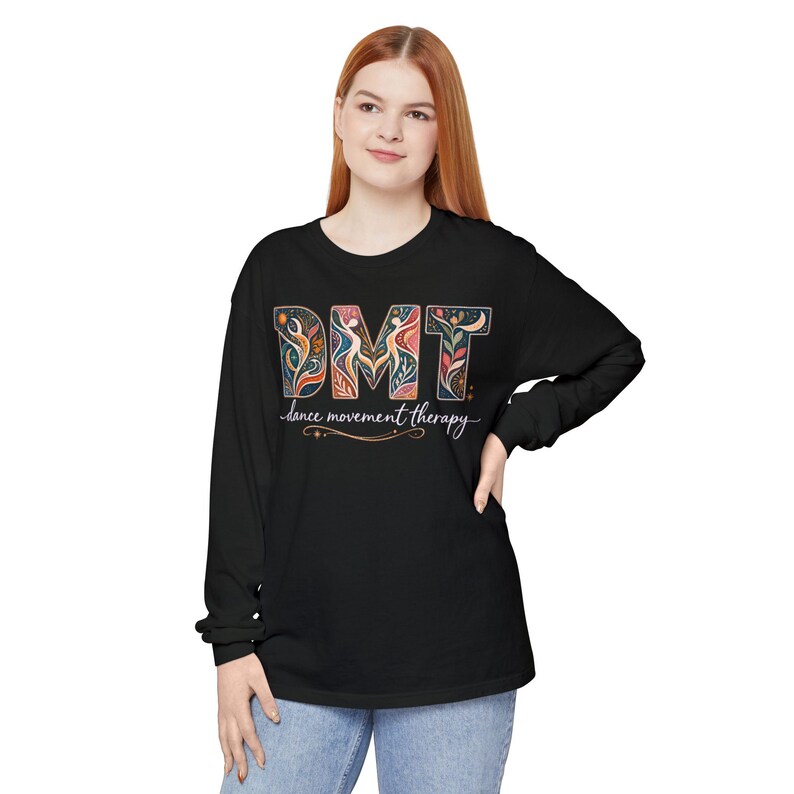 Dance Movement Therapy (DMT) Elemental Movement - Long Sleeve Tee image 18