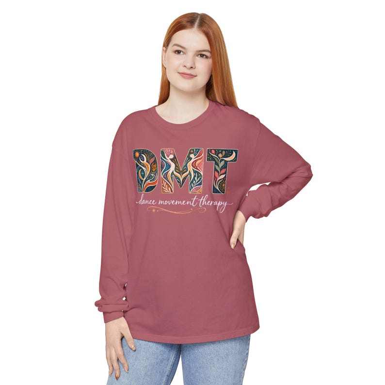 Dance Movement Therapy (DMT) Elemental Movement - Long Sleeve Tee image 5