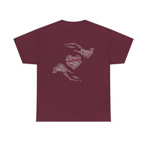 Camiseta con la definición de danza/terapia del movimiento (blanco y negro) imagen 19