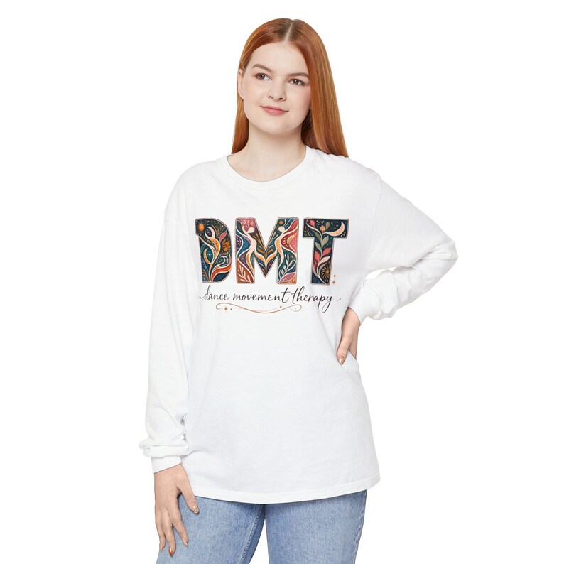 Dance Movement Therapy (DMT) Elemental Movement - Long Sleeve Tee image 7