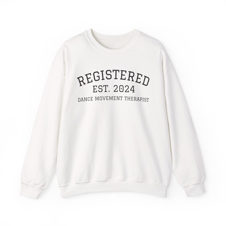 Terapeuta de Movimiento de Danza Registrada (Año EST. Personalizable) - Sudadera imagen 4