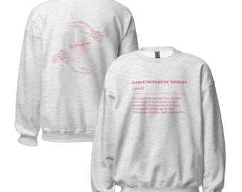 Definition av dans-/rörelseterapi - Unisextröja