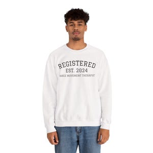 Terapeuta de Movimiento de Danza Registrada (Año EST. Personalizable) - Sudadera imagen 6