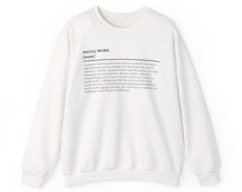 Definition für Soziale Arbeit - Sweatshirt