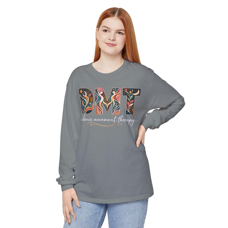 Dance Movement Therapy (DMT) Elemental Movement - Long Sleeve Tee image 14
