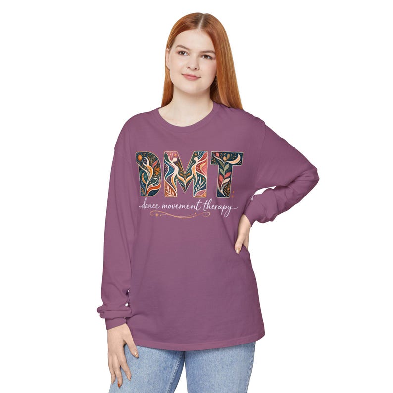 Dance Movement Therapy (DMT) Elemental Movement - Long Sleeve Tee image 16