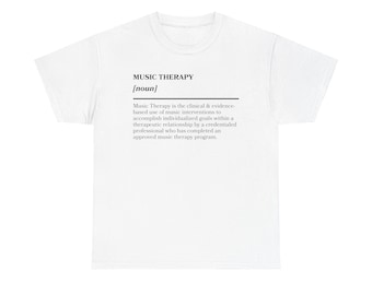 Definition av musikterapi - T-shirt