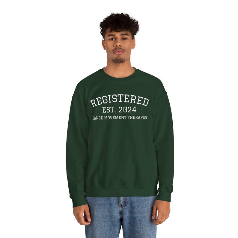 Terapeuta de Movimiento de Danza Registrada (Año EST. Personalizable) - Sudadera imagen 12
