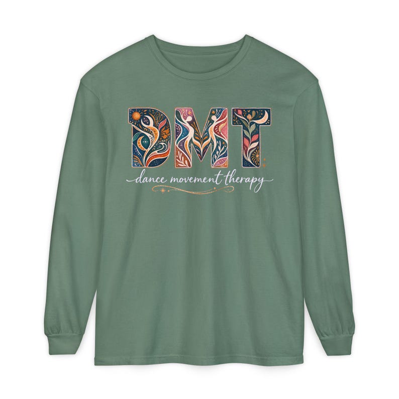 Dance Movement Therapy (DMT) Elemental Movement - Long Sleeve Tee image 2