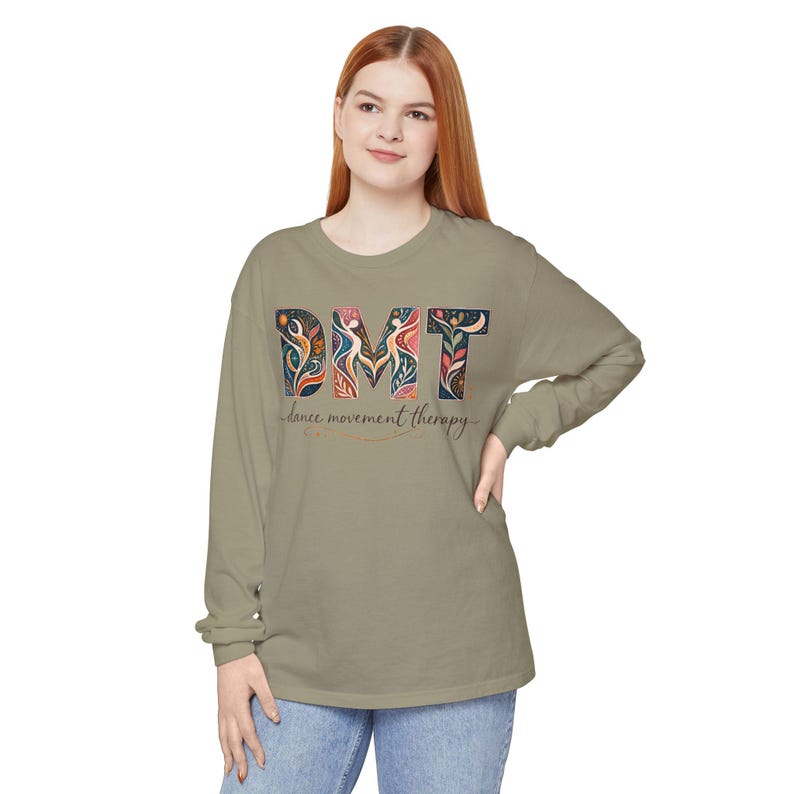 Dance Movement Therapy (DMT) Elemental Movement - Long Sleeve Tee image 20