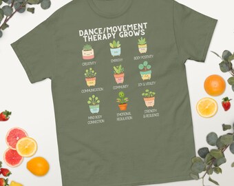 Dansrörelseterapi växer - Klassisk T-shirt unisex