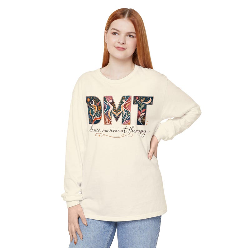 Dance Movement Therapy (DMT) Elemental Movement - Long Sleeve Tee image 9