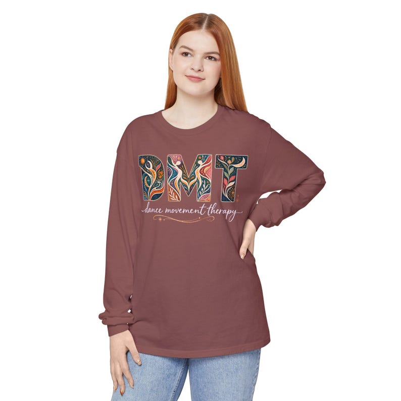 Dance Movement Therapy (DMT) Elemental Movement - Long Sleeve Tee image 8