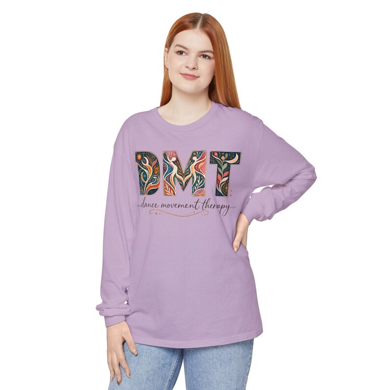 Dance Movement Therapy (DMT) Elemental Movement - Long Sleeve Tee image 15