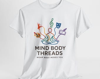 Mind Body Threads (Creative Arts Therapies Logo) - Unisex T-Shirt