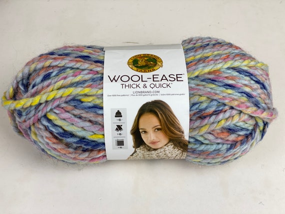 Lion Brand Wool Ease Thick & Quick Wool Blend Yarn Dream Catcher