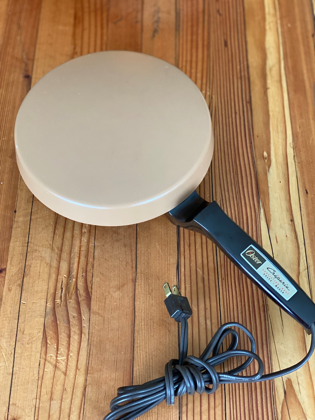 Vintage Oster Electric Crepe Maker Creperie Model 74203 Etsy