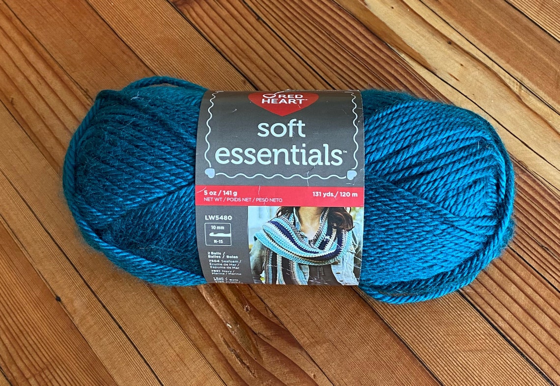 Red Heart Soft Essentials Bulky 5 Weight Yarn Assorted Colors Etsy