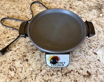 Americraft Westbend Gourmet Cooker 9” Base Only Electric Unit Cookware