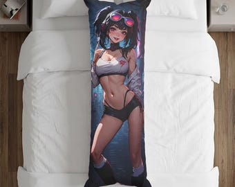 Gamer Girl Dakimakura - Cyberpunk Anime Body Pillow & Waifu