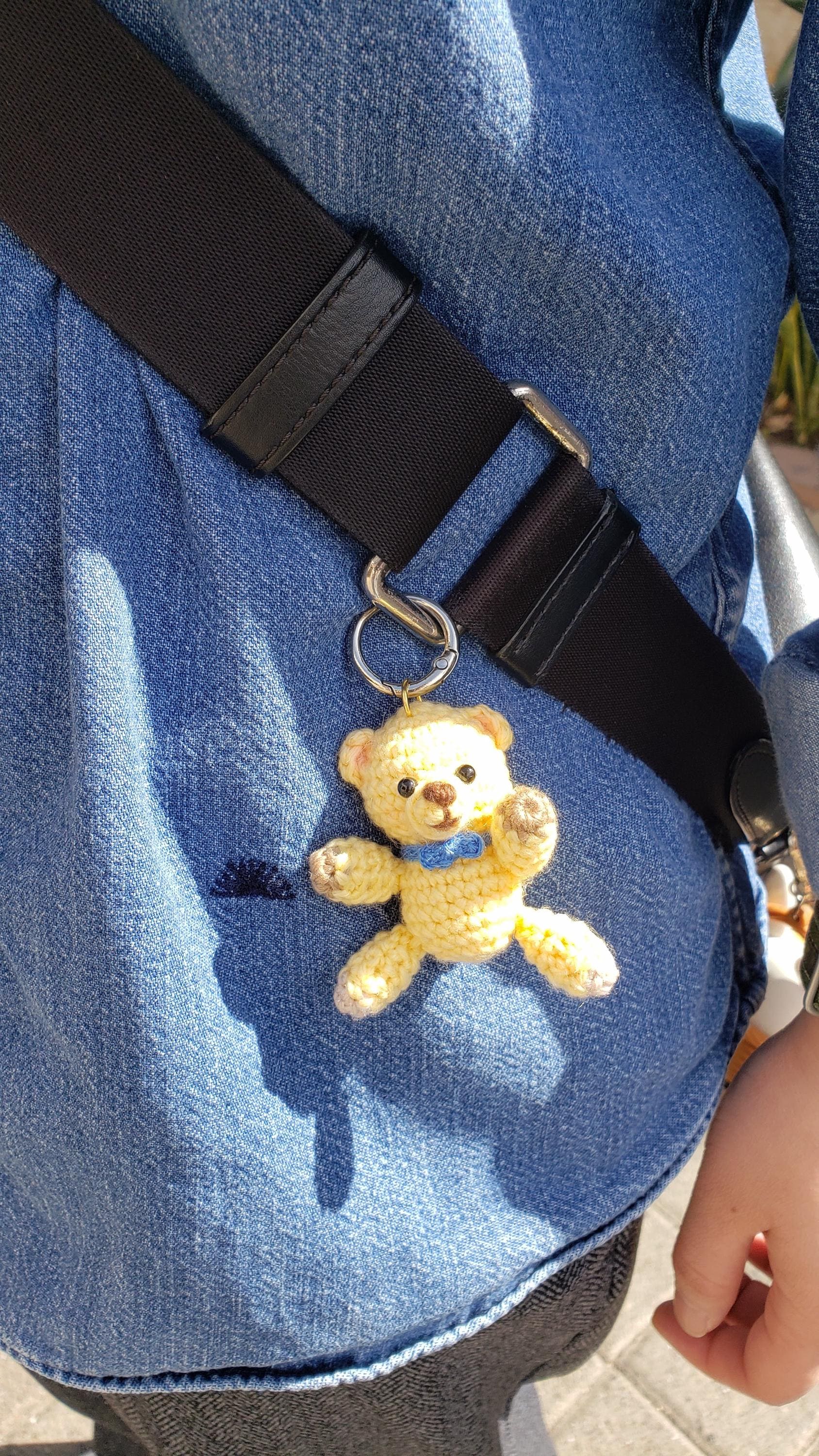 Resident Evil Bear Charm – Handmade Crochet Keychain - Etsy