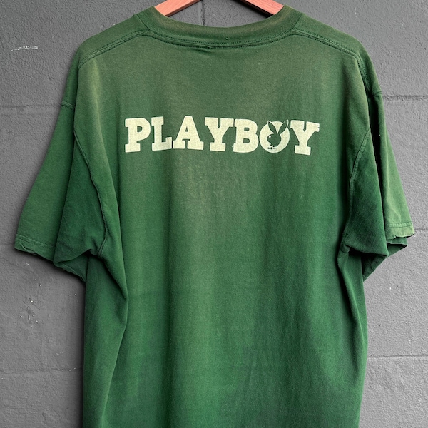 Playboy Smoking Bunny Pocket Tee Size L/XL