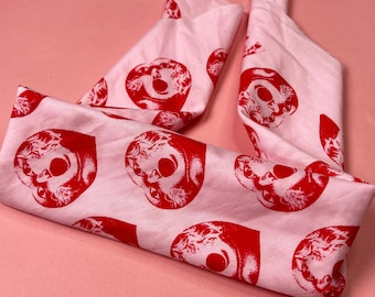 Bandana pour poupée gonflable rose