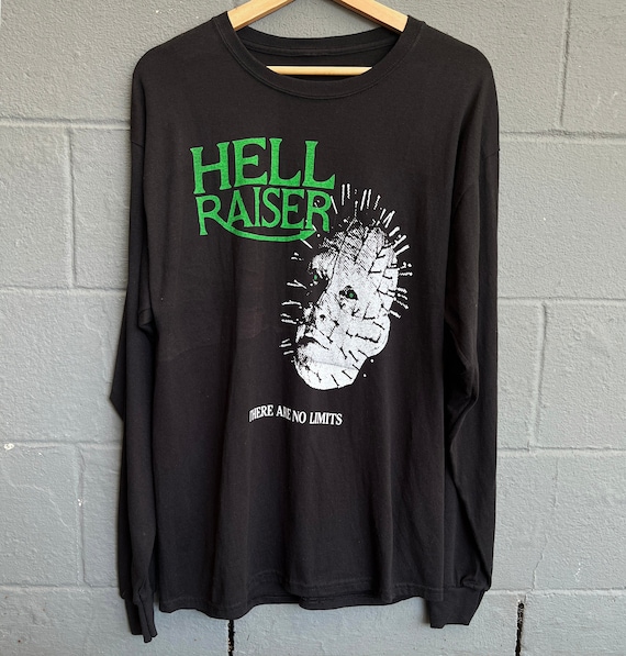 Hellraiser Thin Long Sleeve Shirt Size L - image 1