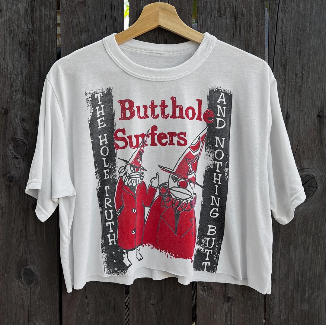 Butthole Surfers Thin Slinky Crop Tee Size XL - Etsy
