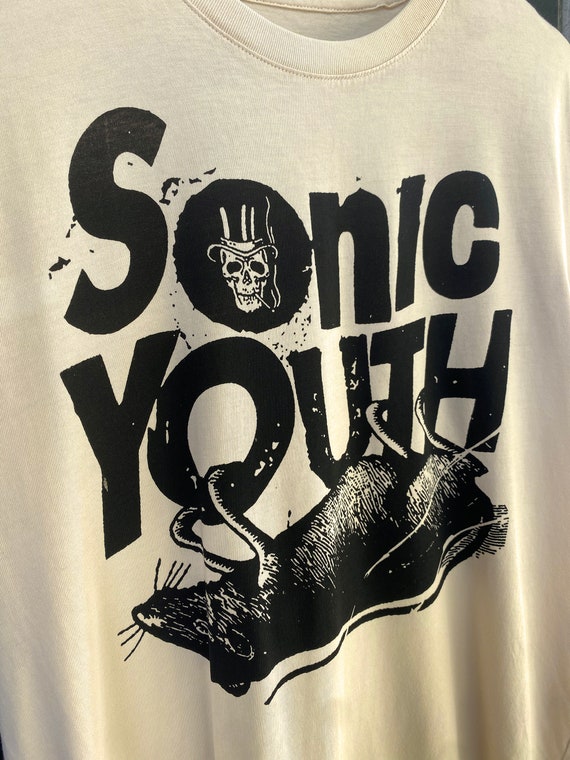 Sonic Youth Thin & Soft Tee Size M/L - image 3