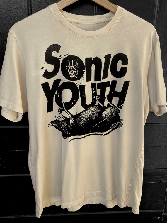 Sonic Youth Thin & Soft Tee Size M/L - image 1