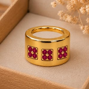 ruby Smart Ring Cover voor Oura Ring Cover ring 3,4, 5 gen Cover Celestial Sterling Zilver Goud Vermeil Smart Ring Enhancer Stack Ring