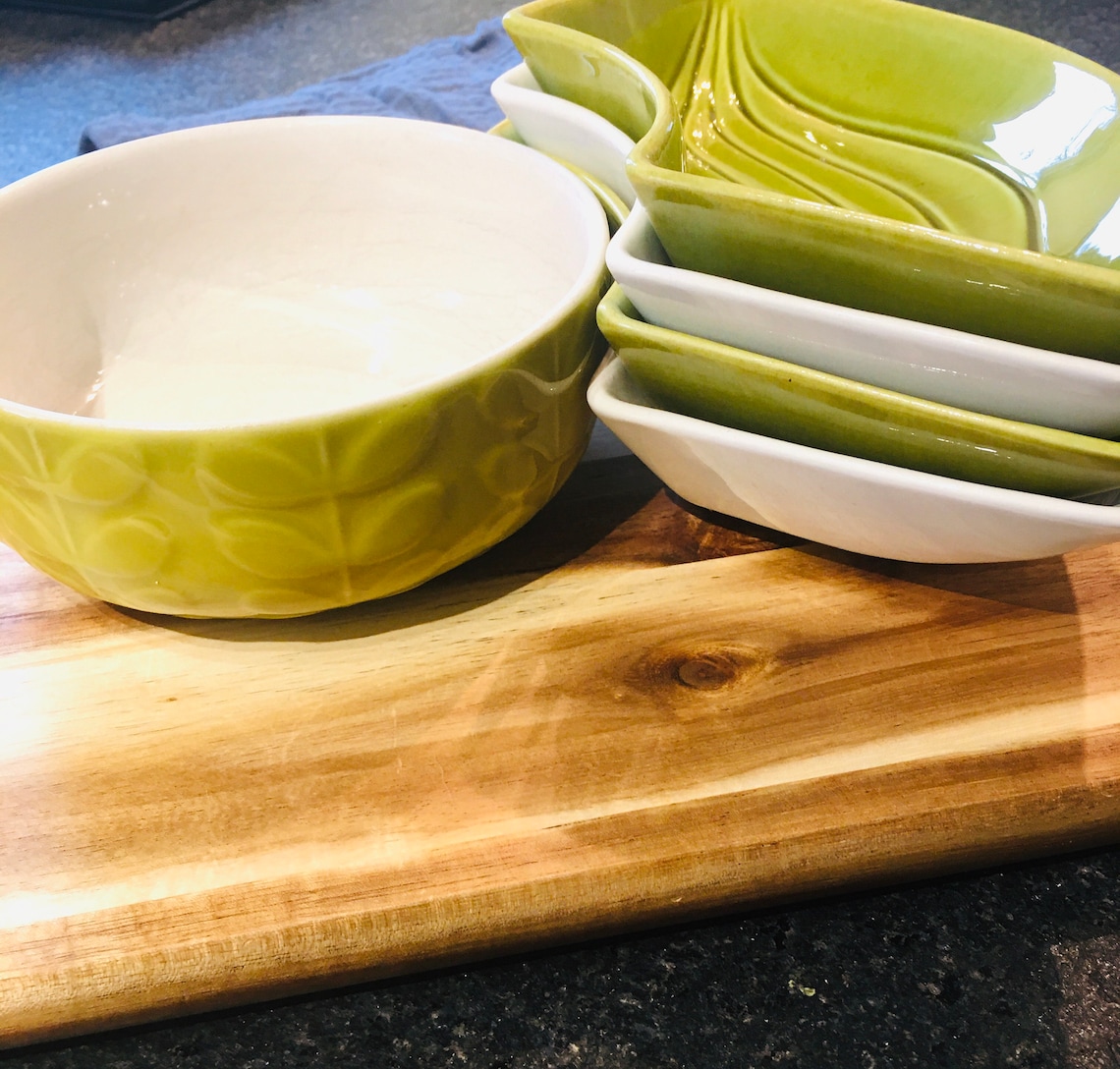 Vintage Ceramic Serving Bowls Set of 4 With Matching Etsy