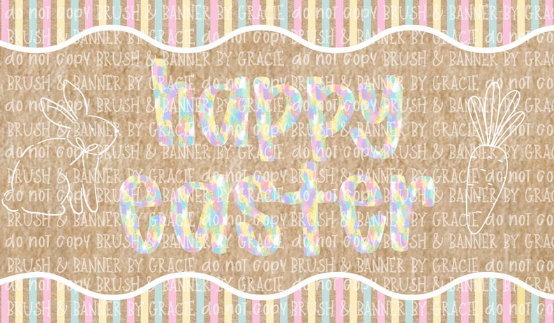 Easter Banner Template | Editable Canva Banner | 35x60 Digital Download ...