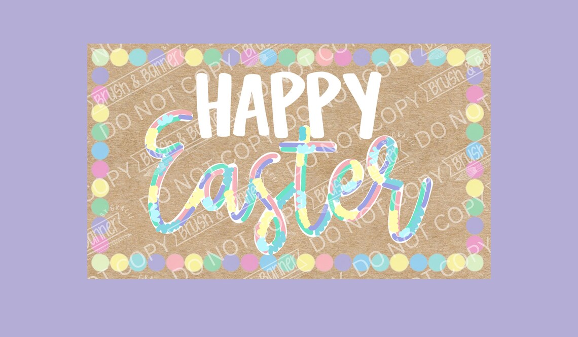Banner Template | Editable Canva Banner | 35x60 | Easter Theme ...