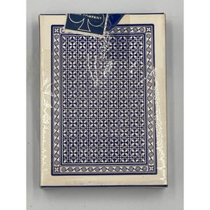 Cartas de jogar Rexall Pinocle com acabamento em linho, seladas, vintage, papelaria, departamento