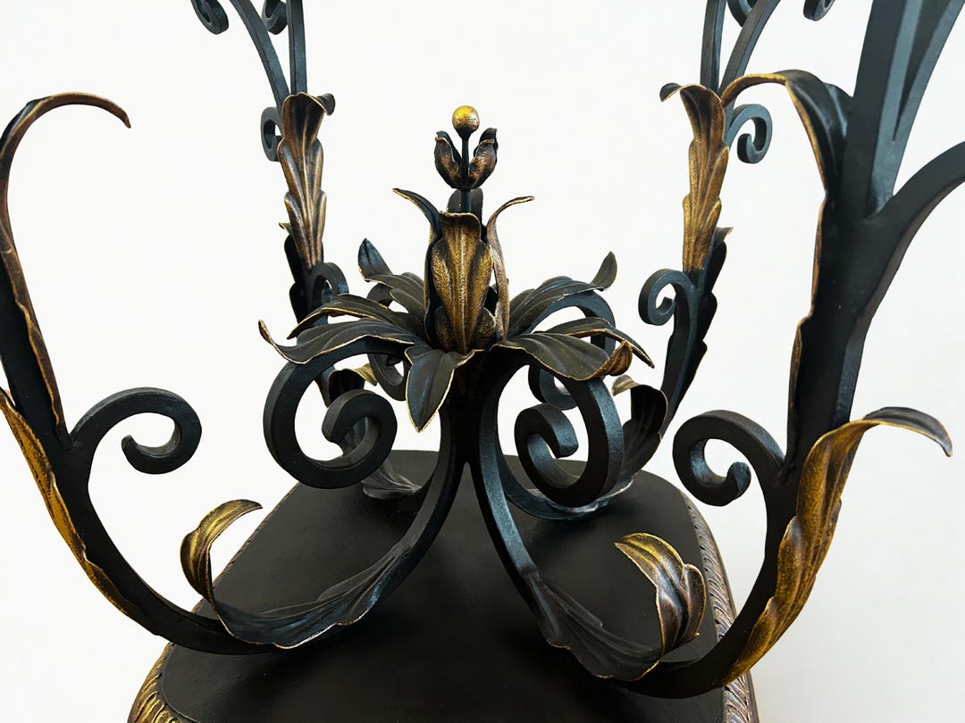 Black and Gold John Richard Rococo Table - Etsy