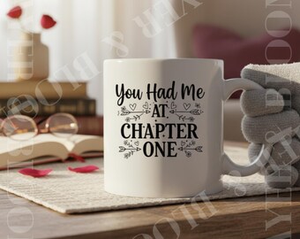 You Had Me at Chapter One Hoodie | Literary Quote Sweatshirt, Book Lover Hoodie, Cozy Reading Sweatshirt, Bookworm Apparel