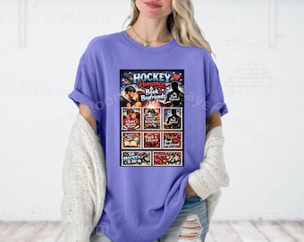Hockey Romance Book Boyfriend T-Shirt, Reader Gift