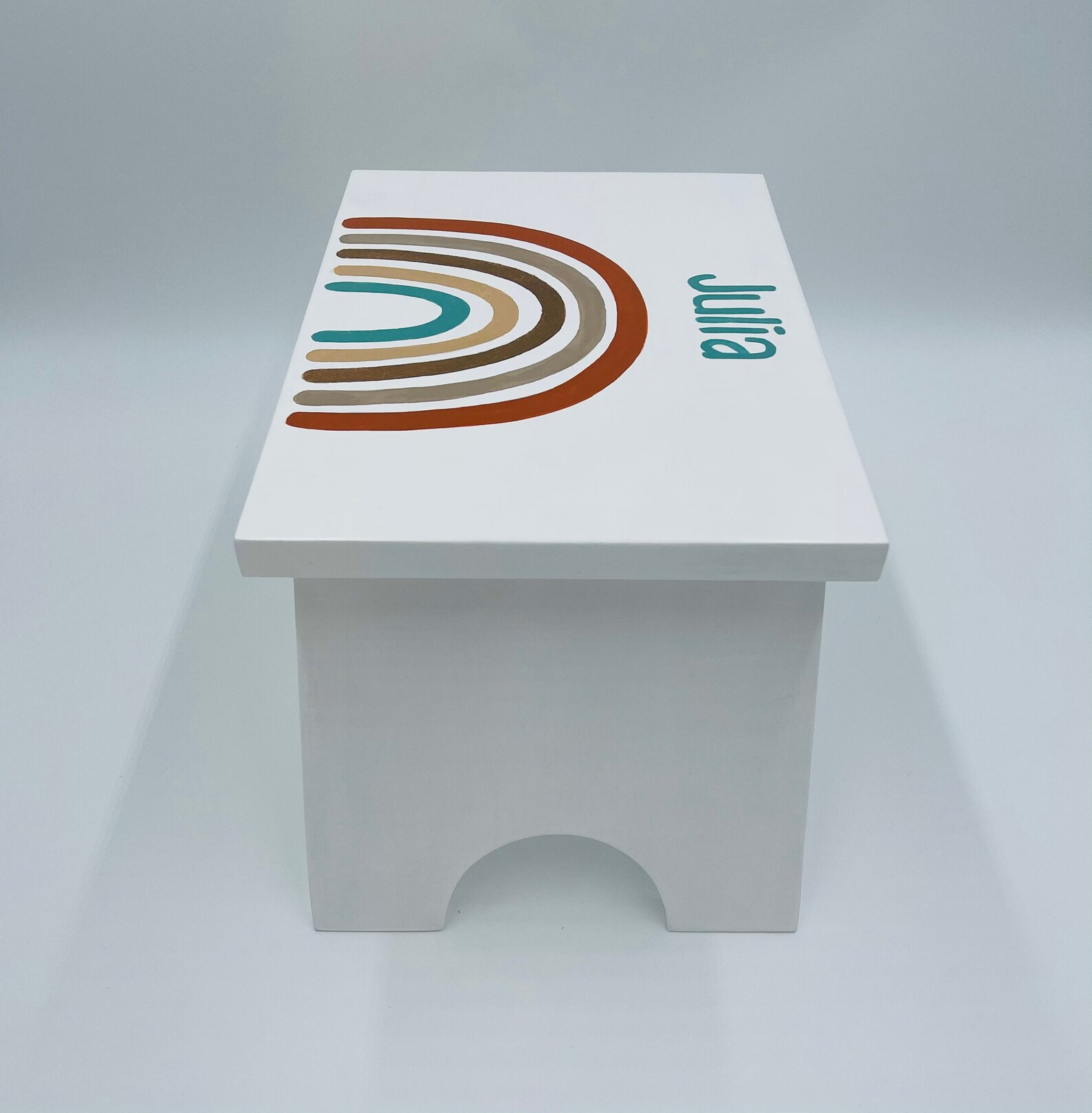 BOHO Step Stool Personalized Stool Name Stool Step Stool Etsy