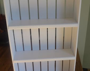 Crate Spice Rack'  Knick Knack Display'  Wall Hanging'  White Wall Decor'  Wooden Crate'  Storage Ideas'  Kitchen Shelving