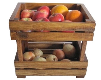 Fruit Storage Bin' Vegie Crate' Ideas for Kitchen' Vegetable Holder