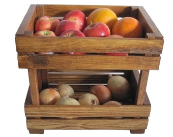 Fruit Storage' Fruit Crate' Ideas for Kitchen' Countertop Fruit Holder' Storage Bin' Vegetable Holder' Kitchen