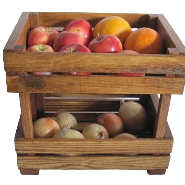 Fruit Storage' Fruit Crate' Ideas for Kitchen' Countertop Fruit Holder' Storage Bin' Vegetable Holder' Kitchen
