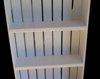 Crate Spice Rack'  Knick Knack Display'  Wall Hanging'  White Wall Decor'  Wooden Crate'  Storage Ideas'  Kitchen Shelving