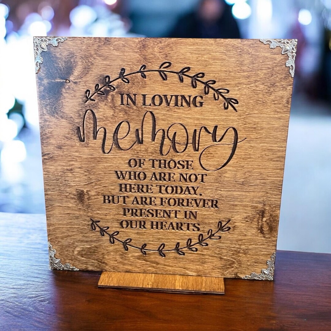 Wooden Wedding Table Signs – Rustic Reception Decor, Guest Book, Advice ...