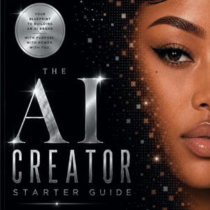 AI Influencer Starter Guide | Build a Faceless Digital Brand | Beginner Guide & Ebook