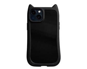 Cat Ear Iphone Case, Black Phone Cover